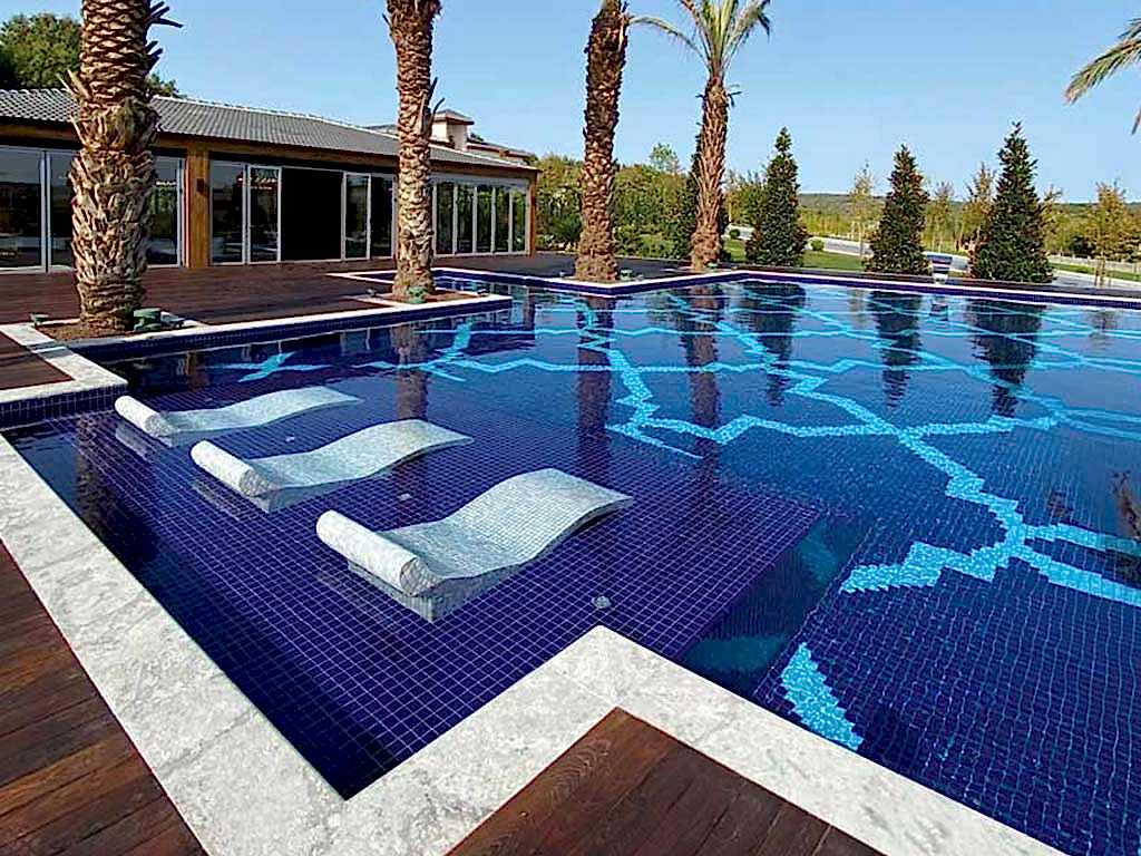 Havuz Porselen Mozaikleri